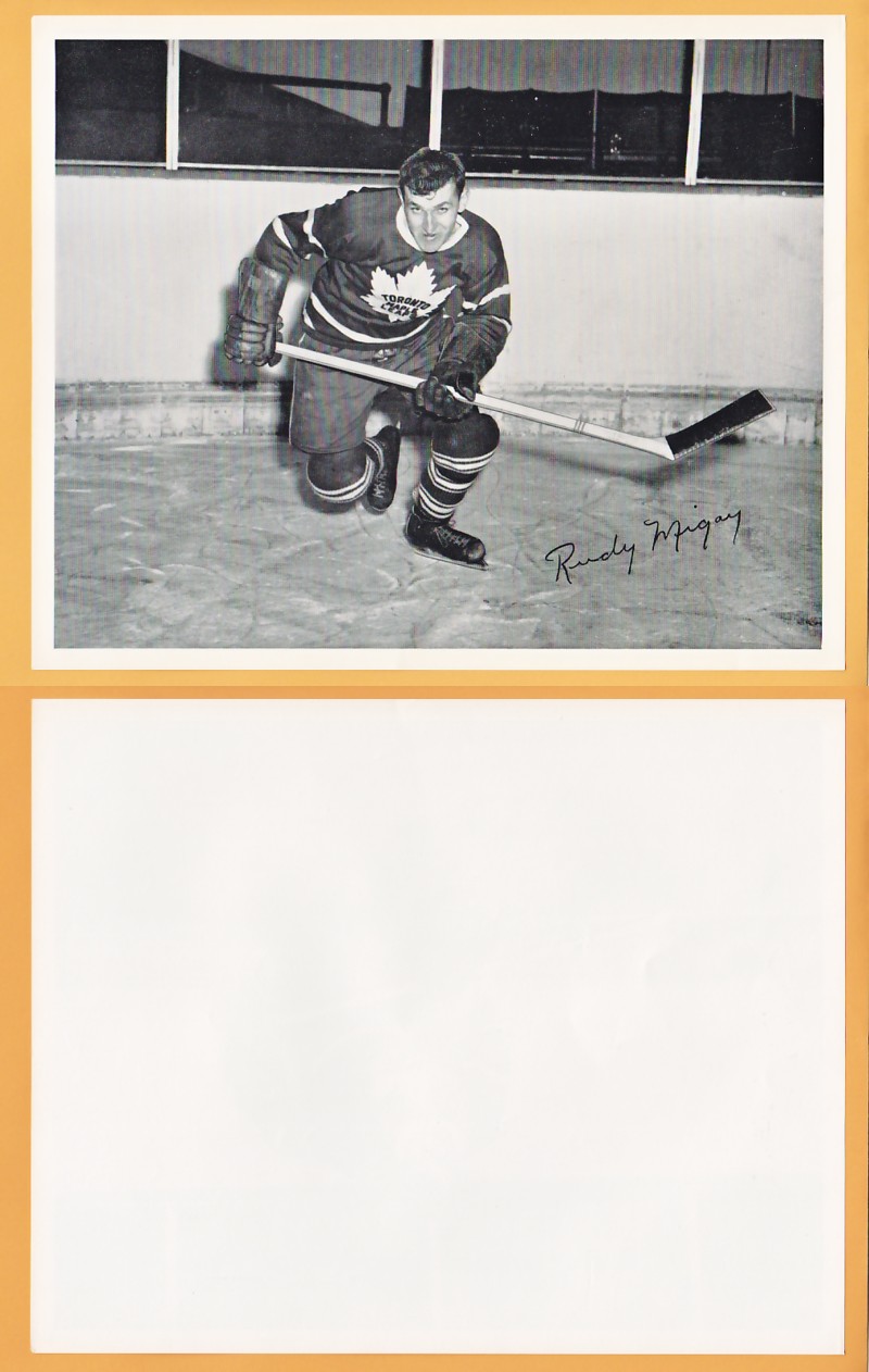 1945-54 QUAKER OATS PHOTO RUDY MIGAY photo